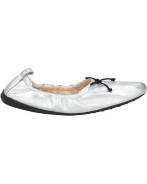 Tod's Ballet Flats - White