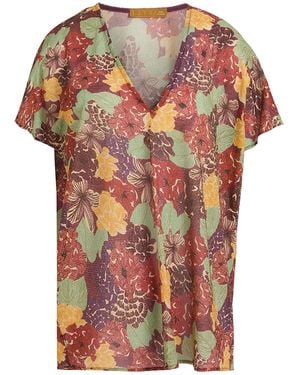 Siyu T-Shirt Viscose, Polyester, Polyamide - Pink