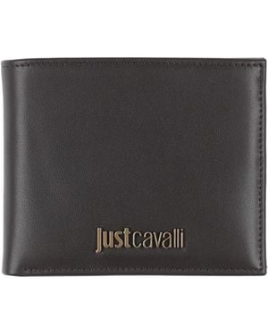 Just Cavalli Wallet Leather - Black