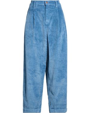CIGALA'S Pants Cotton, Modal, Elastane - Blue