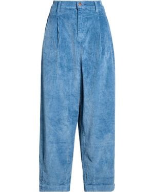 CIGALA'S Pants Cotton, Modal, Elastane - Blue