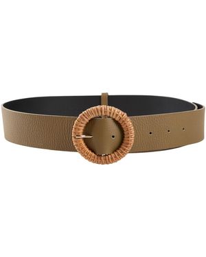Momoní Belt Cow Leather - White