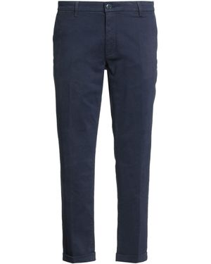 RE_HASH Midnight Pants Cotton, Elastane - Blue