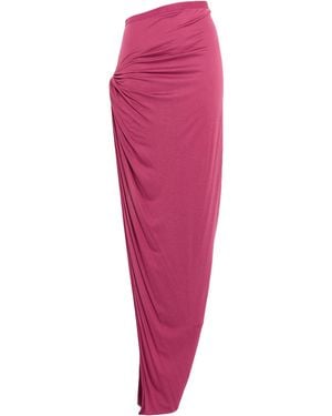 Rick Owens Maxi Skirt - Red