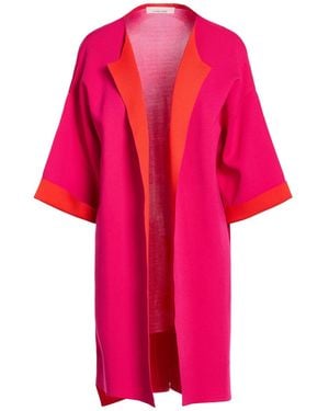 Liviana Conti Fuchsia Cardigan Viscose, Polyamide - Pink