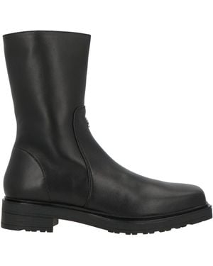 Patrizia Pepe Ankle Boots Leather - Black