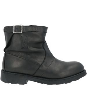 Bikkembergs Ankle Boots Calfskin - Black
