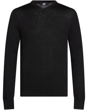 Alpha Studio Sweater Merino Wool - Black