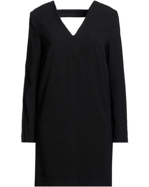Carla G Mini Dress Polyester - Black