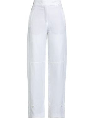 Dorothee Schumacher Trousers Polyester, Linen - White