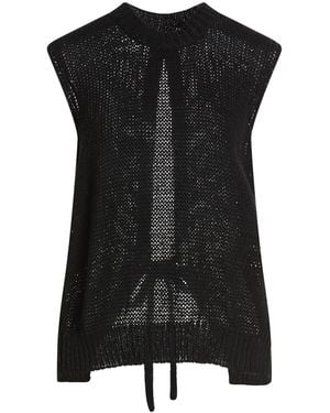 Roberto Collina Jumper Cotton, Polyamide - Black