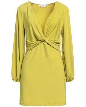Please Short Dress - Yellow