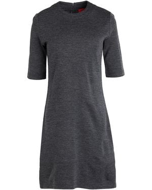 MAX&Co. Felicia Mini Dress Acrylic, Wool - Black