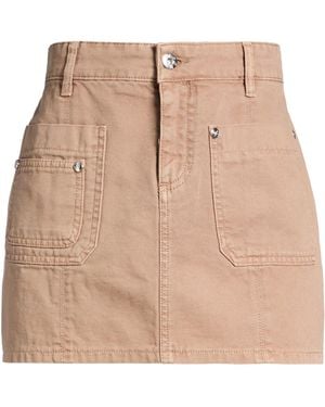 Blumarine Mini Skirt - Natural
