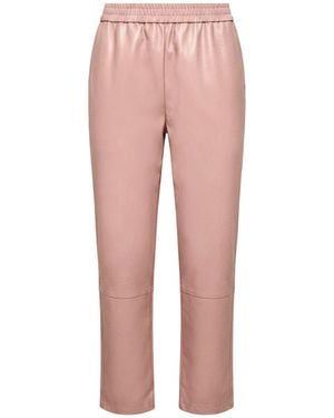 ViCOLO Pants Polyurethane, Viscose - Pink
