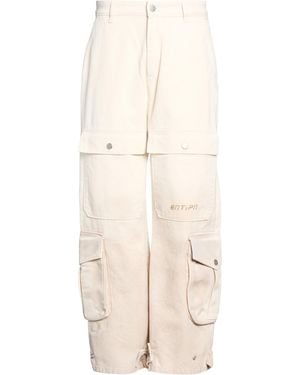ENTERPRISE JAPAN Cream Jeans Cotton - Natural