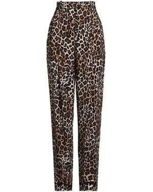 Elisabetta Franchi Trousers - Natural