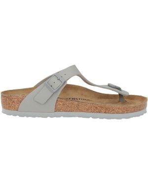 Birkenstock Thong Sandal Leather - White