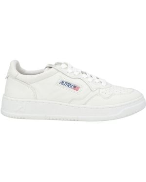 Autry Trainers Leather - White