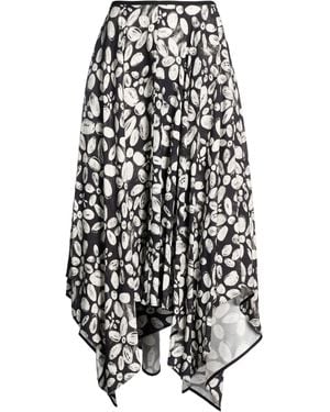 Marni Midi Skirt Viscose - White