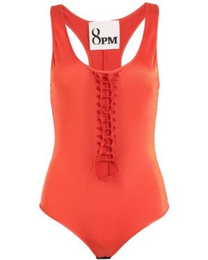 8pm Bodysuit - Red
