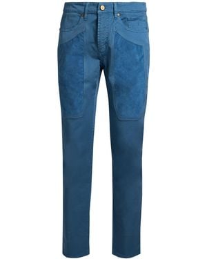 Jeckerson Trousers Cotton, Elastane, Polyester, Polyurethane - Blue