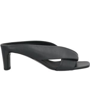 Roberto Del Carlo Sandals Leather - Grey