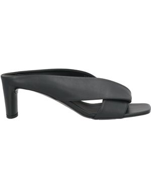 Roberto Del Carlo Sandals Leather - Grey