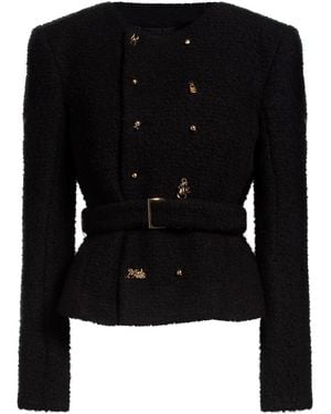 Celine Jacket Cashmere, Wool, Polyamide - Black