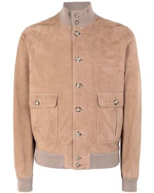 Valstar Ino Slim Fit Light Jacket Goat Skin, Cotton, Polyamide, Elastane - Natural