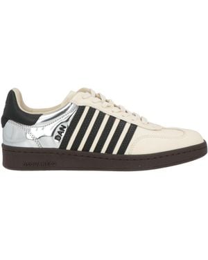 DSquared² Sneakers Calfskin - White