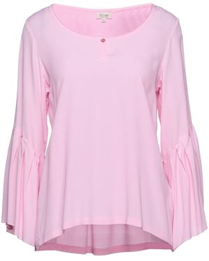 HER SHIRT HER DRESS Top - Pink