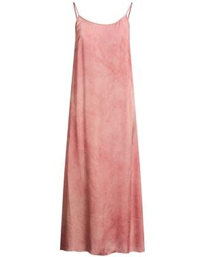 Uma Wang Midi Dress Cupro - Pink