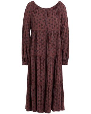 ALESSIA SANTI Midi Dress Viscose - Purple