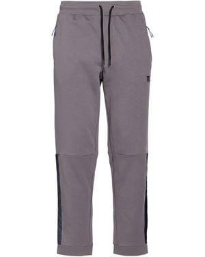 EA7 Trousers Polyester, Cotton, Elastane - Grey