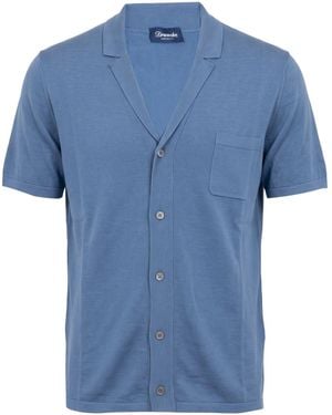 Drumohr Shirt - Blue