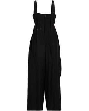 Limi Feu Jumpsuit Linen, Cellulose - Black