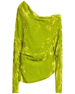 A.W.A.K.E. MODE Top Acetate, Rayon - Green