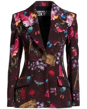 Versace Jeans Couture Blazer Polyester, Elastane - Red