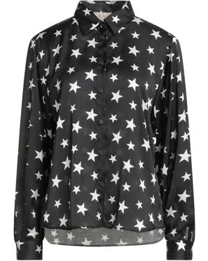 Kaos Shirt Polyester - Black