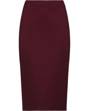 Manila Grace Midi Skirt - Red