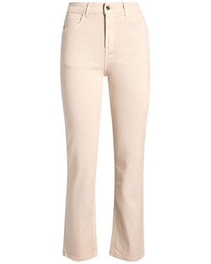 Liu Jo Pants Cotton, Elastane - Natural
