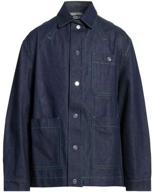 Jacquemus Le Splash Denim Outerwear Organic Cotton - Blue