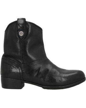 Alberto Fasciani Ankle Boots Leather - Black