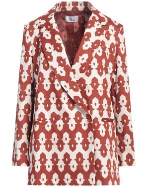Niu Blazer Cotton, Elastane - Red