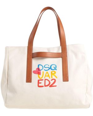 DSquared² Handbag Cotton - White