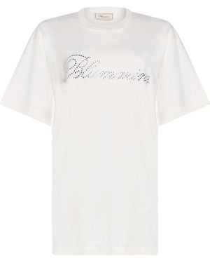 Blumarine T-Shirts - White