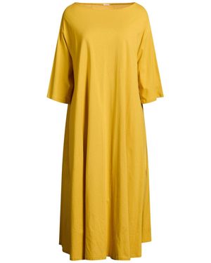 A.B Apuntob Midi Dress Cotton - Yellow