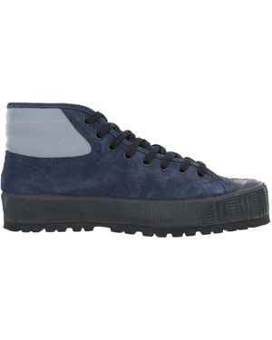 Spalwart Sneakers Leather, Textile Fibers - Blue