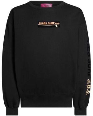 APRÈS SURF Sweatshirt Cotton, Polyester - Black